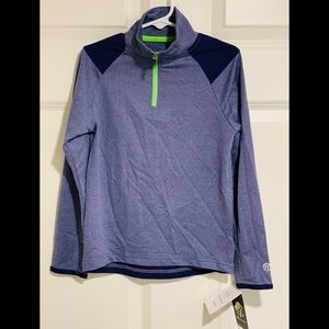 Champion Boys 1/4 Zip Athletic Pullover Top XS 4-5